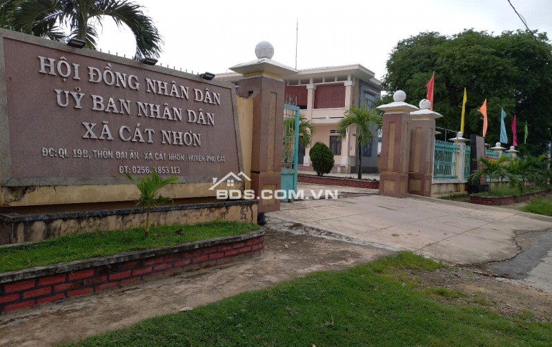ĐẤT VÀNG mặt tiền QL19B đối diện cụm CÔNG NGHIỆP CÁT NHƠN, Phù Cát, VỊ TRÍ ĐẮC ĐỊA